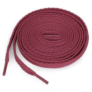 5 Pairs High Durability Athletic Unisex Flat Shoelaces for Sneakers Burgundy